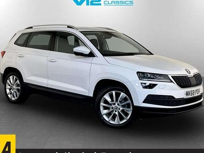 Used Skoda Karoq SE L 115 HP (84 kW) 2018 White SUV