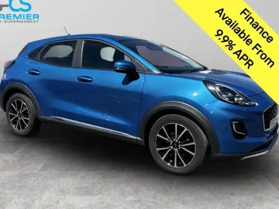 Used Ford Puma Titanium 125 HP (91 kW) 2024 Desert island blue (exclusive paint) SUV