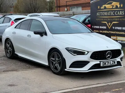 Used Mercedes CLA220 AMG Line Premium Plus 2021 White Coupe