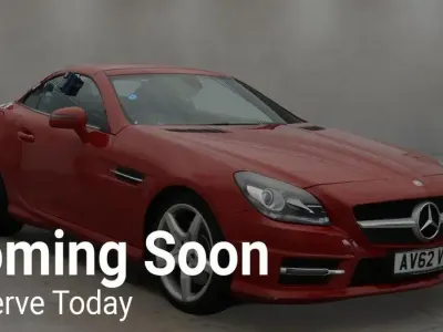 Used Mercedes SLK250 AMG 204 HP (150 kW) 2012 Red Cabriolet