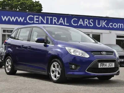 Used Ford Grand C-Max Zetec 115 HP (84 kW) 2014 Blue MPV