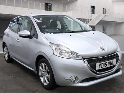Silver Used 2015 Peugeot 208 Active Hatchback | £3,495 (Fair price)