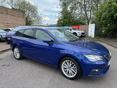 Second-hand Seat Leon SE Dynamic 2018 Albastru Break