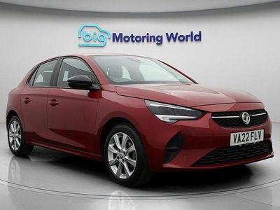 Used Vauxhall Corsa Design Edition 75 HP (55 kW) 2022 Red Hatchback