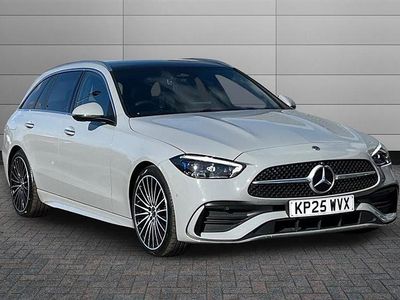 Used Mercedes C300 AMG Line Premium Plus 258 HP (189 kW) 2025 Alpine grey Estate