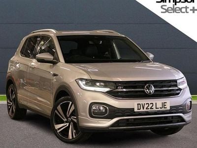 Silver Used 2022 VW T-Cross R-line SUV | £18,895 (Fair price)