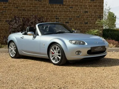 Used Mazda MX5 160 HP (117 kW) 2008 Blue Cabriolet