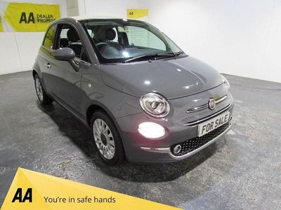 Grey Used 2016 Fiat 500C Lounge Cabriolet | £5,690 (Fair price)