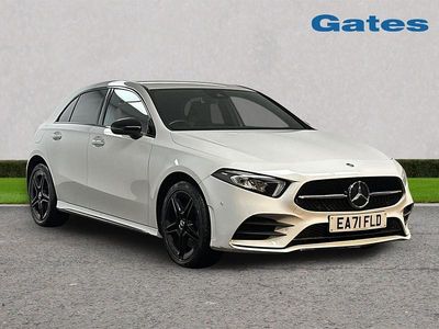 White Used 2021 Mercedes A250 AMG Line Premium Hatchback | £18,800 (Fair price)