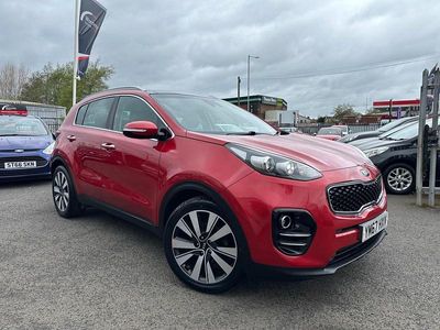 Used Kia Sportage 115 HP (84 kW) 2018 Red SUV