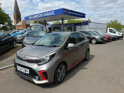 Used Kia Picanto GT-Line 66 HP (48 kW) 2017 Silver Hatchback