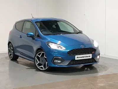 Usado Ford Fiesta ST 200 HP (147 kW) 2019 Azul Citadino