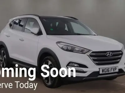 Begagnad Hyundai Tucson Premium SE 136 HK (100 kW) 2016 Vit SUV