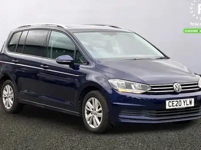 Used VW Touran Family 150 HP (110 kW) 2020 Blue MPV