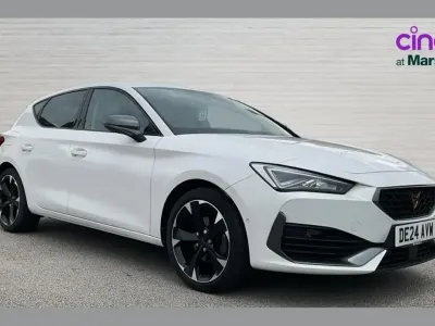 Used Cupra Leon 150 HP (110 kW) 2024 White Hatchback