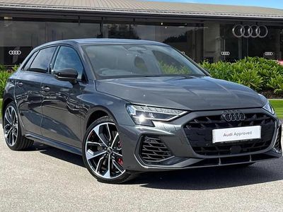 Begagnad Audi S3 Sportback Black Edition 333 HK (244 kW) 2026 Grå Halvkombi