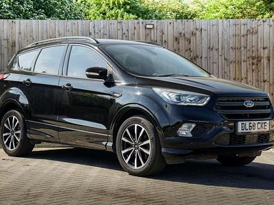 Black Used 2018 Ford Kuga ST-Line SUV | £9,895 (A bit pricey)