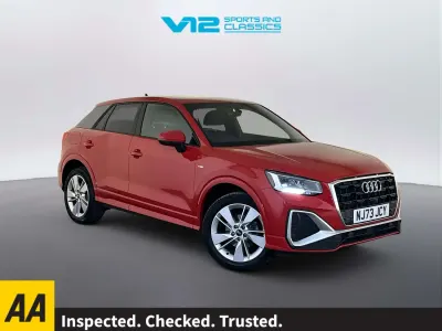 Used Audi Q2 S-Line 150 HP (110 kW) 2023 Red SUV