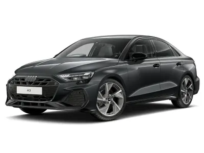 Ny Audi A3 Black Edition 2026 Grå Sedan