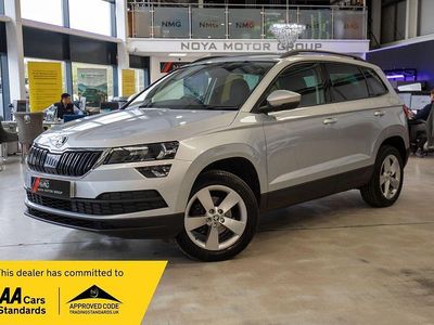 Used Skoda Karoq SE 116 HP (85 kW) 2020 Silver SUV