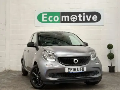 Used Smart ForFour Passion 71 HP (52 kW) 2016 Grey Hatchback