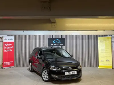 Used VW Polo Match 60 HP (44 kW) 2011 Black Hatchback