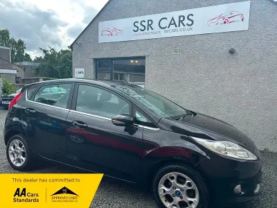 Used Ford Fiesta Zetec 94 HP (69 kW) 2012 Black Hatchback