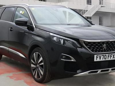Used Peugeot 5008 Premium 131 HP (96 kW) 2020 Black SUV