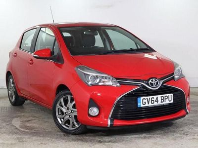 Red Used 2014 Toyota Yaris Hatchback | £6,275 (Fair price)