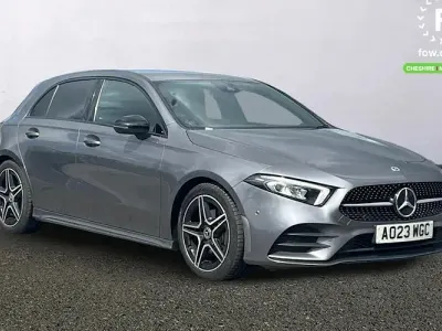 Second-hand Mercedes A180 Active 136 CP (100 kW) 2022 Gri Hatchback