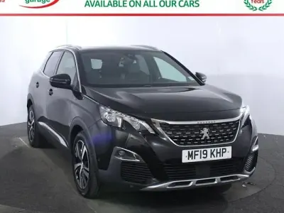 Used Peugeot 3008 GT-line 131 HP (96 kW) 2019 Black SUV