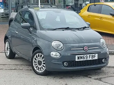 Used Fiat 500 Lounge 69 HP (50 kW) 2020 Grey Hatchback