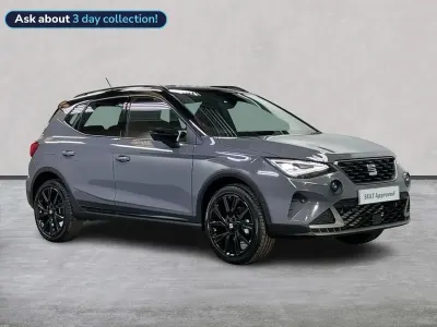 Nowe Seat Arona Black Edition 113 KM (83 kW) 2025 Szary SUV