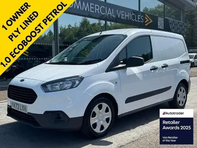 Used Ford Transit Courier Trend 100 HP (73 kW) 2023 Frozen white (solid paint) Van