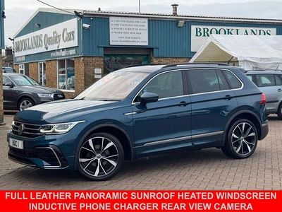Used VW Tiguan R-line 150 HP (110 kW) 2021 Blue SUV