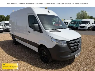 Used Mercedes Sprinter 163 HP (119 kW) 2019 White Van