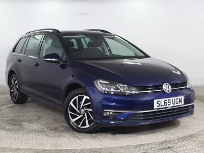 Used VW Golf VII Edition 150 HP (110 kW) 2019 Blue Estate
