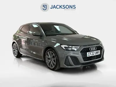 Begagnad Audi A1 Sportback S-Line 110 HK (80 kW) 2022 Grå Halvkombi