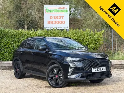 Used DS Automobiles DS7 Crossback Performance Line Plus 225 HP (165 kW) 2023 Black SUV