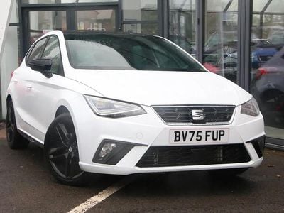 Used Seat Ibiza Black Edition 113 HP (83 kW) 2025 White Hatchback