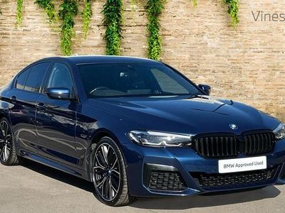 Used BMW 545e M Sport 389 HP (286 kW) 2022 Blue