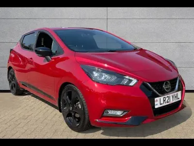 Used Nissan Micra 91 HP (66 kW) 2021 Red Hatchback