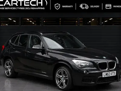 Used BMW X1 M Sport 184 HP (135 kW) 2013 Black SUV