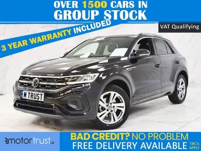 Used VW T-Roc R-line 150 HP (110 kW) 2023 Black SUV