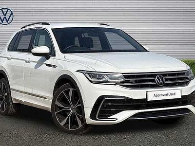 Used VW Tiguan R-line 150 HP (110 kW) 2022 White SUV