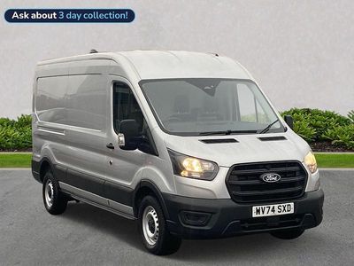 Grey Used 2024 Ford Transit Van | £26,000 (Fair price)