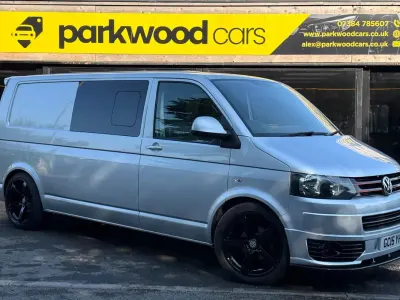 Used VW T5 Highline 140 HP (102 kW) 2015 Silver Van