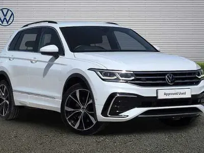Used VW Tiguan R-line 245 HP (180 kW) 2023 White SUV