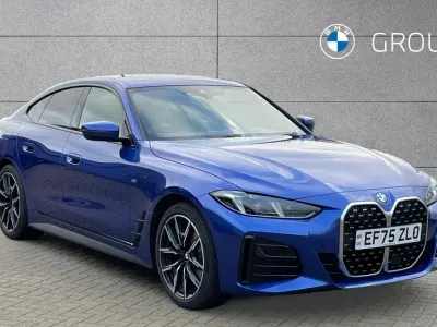 Begagnad BMW 420 Gran Coupé M Sport 181 HK (133 kW) 2026 Blå Sportkupé