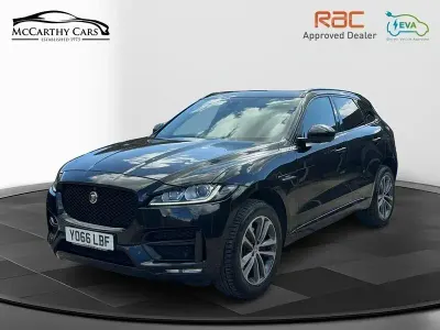 Begagnad Jaguar F-Pace R-Sport 177 HK (130 kW) 2016 Svart SUV